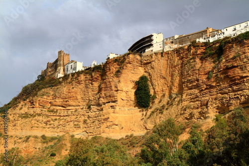 Foto The spanish village Arcos de la Frontera, Andalusia