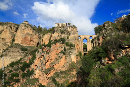 Puente Nuevo Bridge Over El Tajo Gorge in Ronda