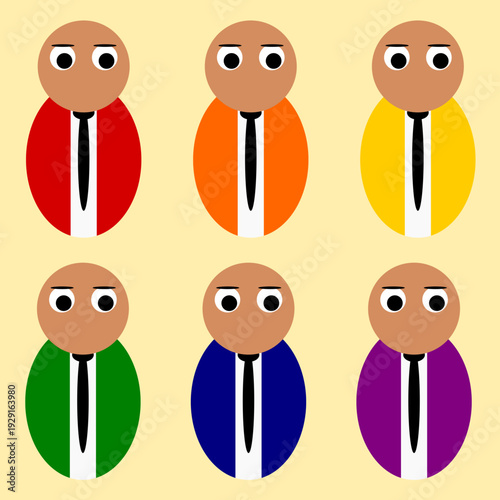 Robaki w garniturach