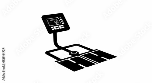 Digital truck and vehicle weighing platform for heavy duty industrial use