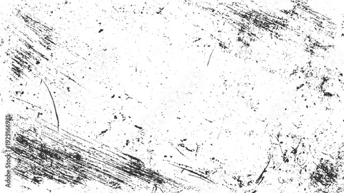 Black and white textured background with scratches and speckles grunge distressed abstract