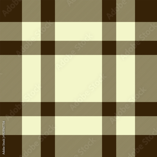 Romantic seamless fabric check, rough texture tartan pattern. Repeat textile vector background plaid in dark and light colors.