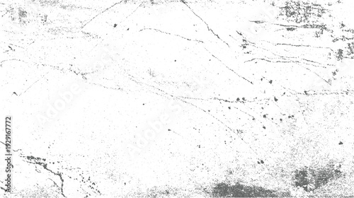 Textured abstract background with scattered dark gray dots and irregular lines on white