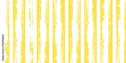 Beautiful seamless pattern with Orange yellow watercolor stripes. hand painted brush strokes, striped background. Vector illustration.
