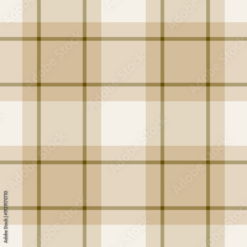 Africa check plaid vector, service seamless tartan textile. Repeat texture background fabric pattern in light and amber colors.