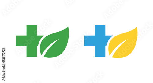 Herbal Formula Line clean modern color illustration