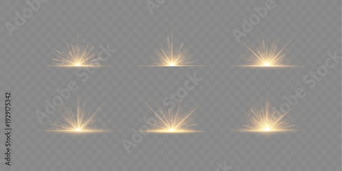 Radiance from a white orb spreads soft golden reflections across transparent space. Sparkling highlights shimmer delicately. Suitable for celestial or luxury designs.