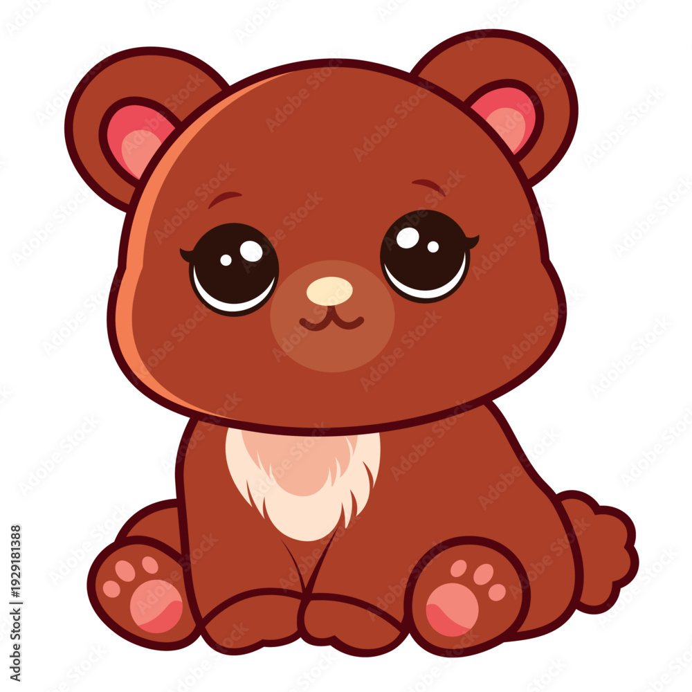 Fototapeta premium Bear Sticker