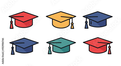 Mortar Board Line creative modern art