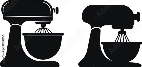 Stand Mixer Kitchen Appliance Vector