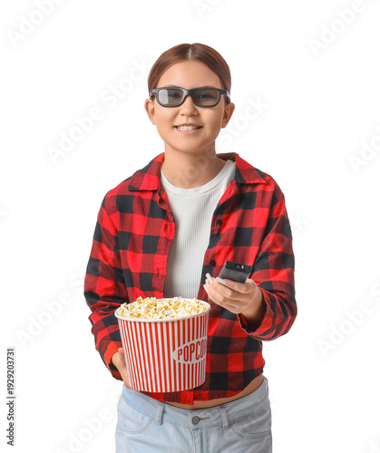 Teenage Asian girl in 3D gl...