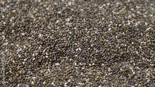  video of chia seeds in the background