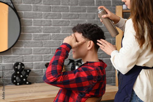 Professional hairdresser ap...