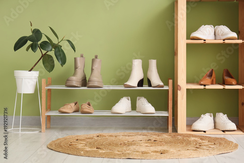 Stand and shelf unit with w...