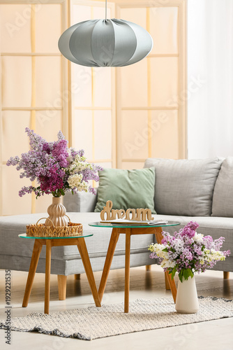 Interior of living room wit...