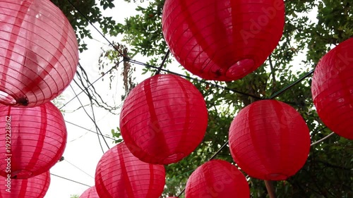 Red Lanterns for Lunar New Year and Lantern Festival