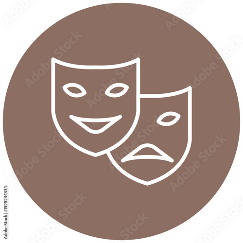 Theatre Mask Icon