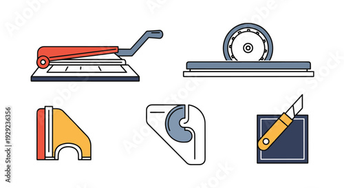 Paper Trimmer Line modern color design