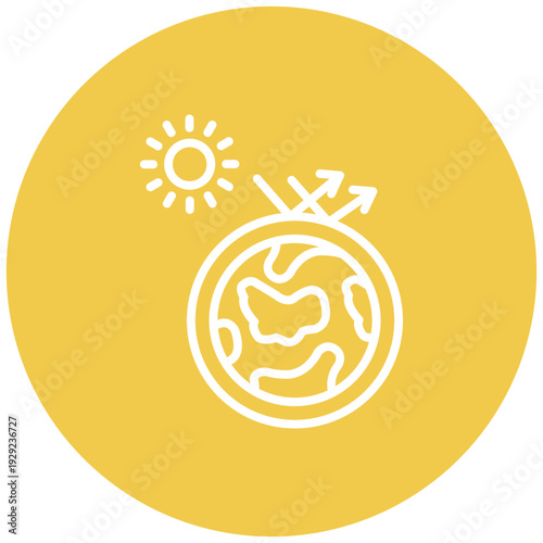 Greenhouse Effect Icon