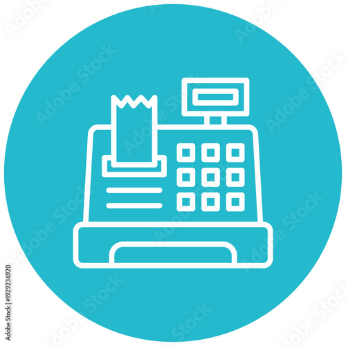 Cashier Machine Icon