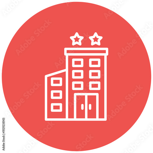 2 Star Hotel Icon