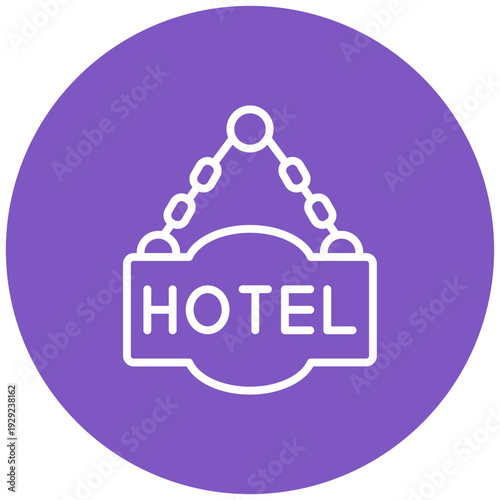 Hotel Sign Icon