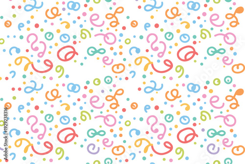 Abstract colorful seamless heart pattern wallpaper design with floral and love elements