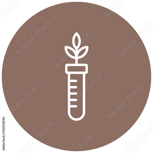 Plany Test Tube Icon