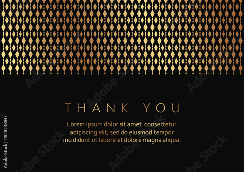 Luxury geometric abstract background with golden rhombuses mosaic. Premium seamless pattern.