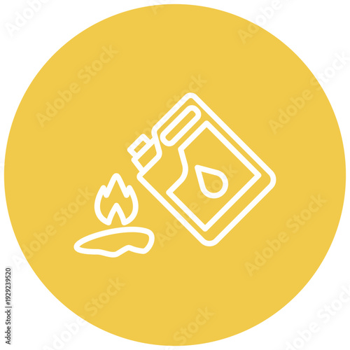 Oil Fire Icon