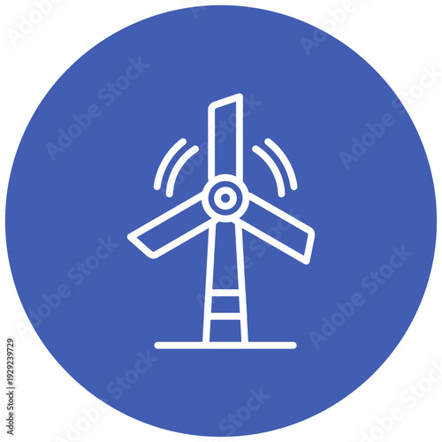Wind Power Icon