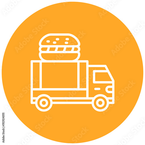 Mobile Bakery Icon