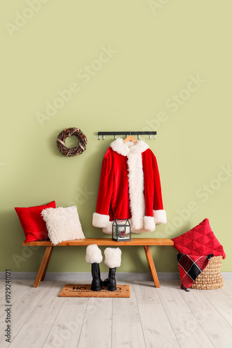 Hanger with Santa Claus cos...