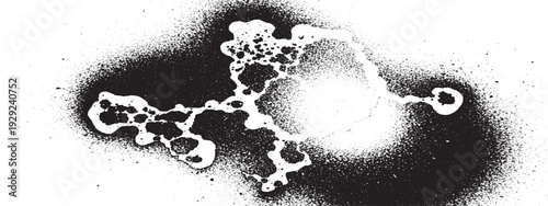 Abstract Texture in Monochrome: A captivating monochrome image showcasing an organic, textured pattern, evoking a sense of mystery and artistic expression.