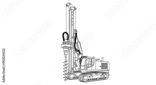 Drilling Rig Machinery Heavy Equipment.