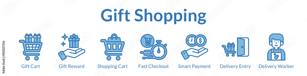Obraz premium Gift Shopping Solutions with Curated Selections Reward Bonuses Express Delivery and Perfect Present Ideas
