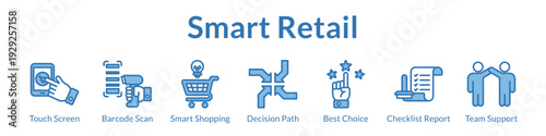 Smart Retail Technology with Touchscreen Interface AI Recommendations Expert Guidance and Intelligent Shopping Assistance