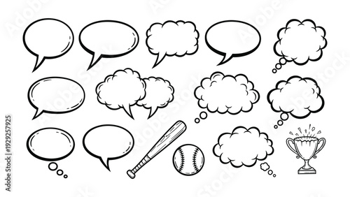 Comic Speech Bubble Collection 