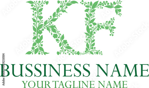 KF K kf initial logo | initial based abstract modern minimal creative logo, vector template image. luxury logotype logo, real estate homie logo. typography logo. initials logo