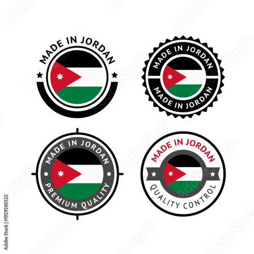 National flag of the Hashemite Kingdom of Jordan