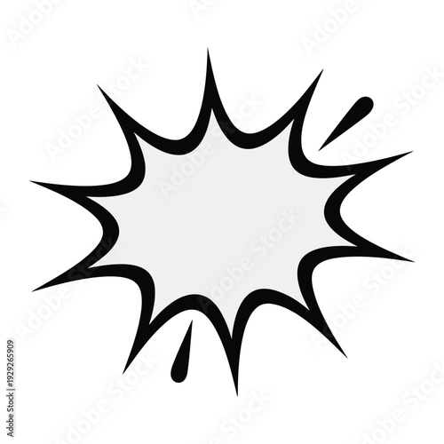 Comic Burst Illustration