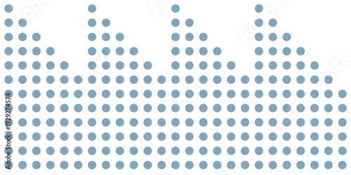 A minimalist dark background with an evenly spaced polka dot pattern overlay effect.