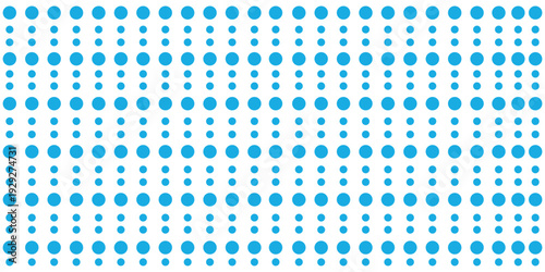 Bright birthday polka dot seamless pattern. Colorful repeated round confetti background. Cute dotted wallpaper for Easter wrapping paper, birthday decoration design, kid bday nursery decor. Vector 