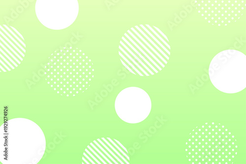 かわいい黄緑の抽象背景デザイン