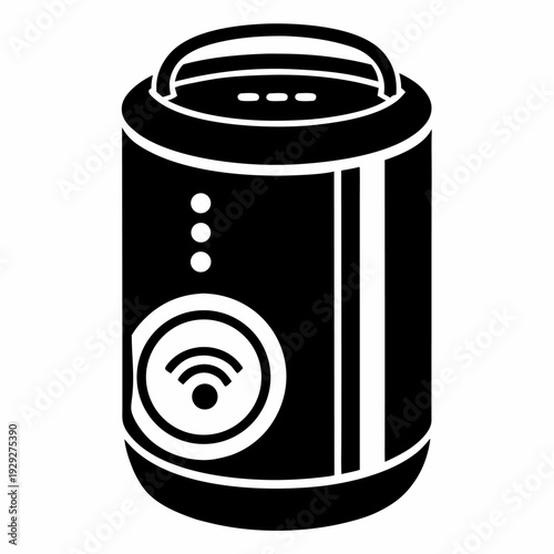 Wireless smart speaker portable audio device bluetooth technology home entertainment music player