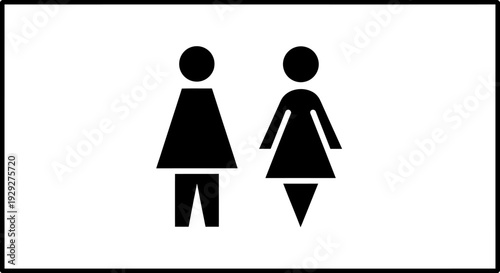 Simple black silhouettes of a man and woman standing together on a white background, Whisk_cfefc7fa45a7ecbb7a34764bcd5b42cadr.eps