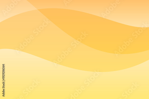 オレンジの波形グラデーション背景