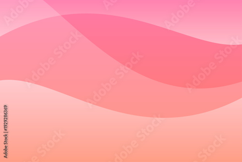 赤の波形グラデーション背景