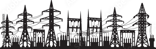 Graduation icons and certificates in black and white illustration