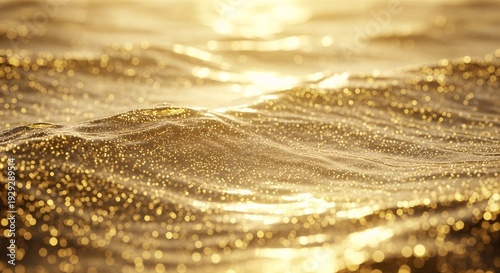 Shimmering Ocean Surface